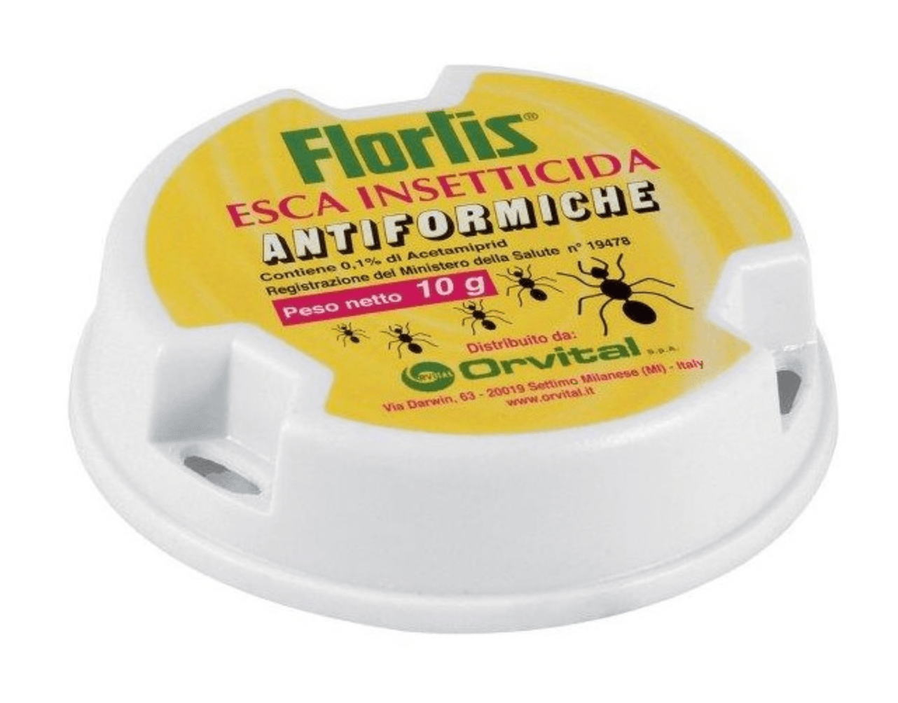 Esca antiformiche trappola pronta all'uso 2pz Flortis - Brico Sapiens - L' evoluzione del fai da te Esca antiformiche trappola pronta all'uso 2pz Flortis - Brico Sapiens - L' evoluzione del fai da te